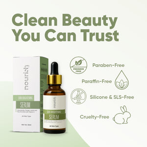 Skin Brightening Face Serum with Niacinamide, Orange, Lemon and Rice Enriched with Vitamin C – 30 ml