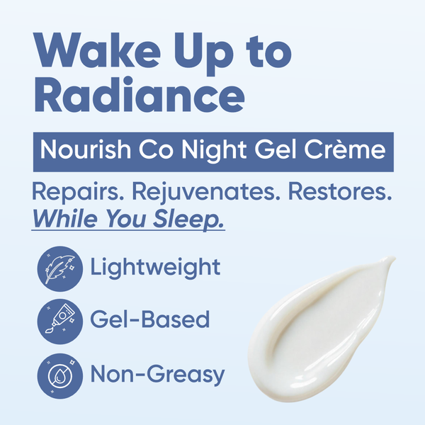 Night Gel Crème with CollaPlant®, Phytosqualan & Probiotics – 50 g