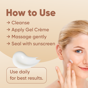 Day Gel Crème with Ceramide Complex, Hyaclear®-7 & Aquaxyl™ - 50 g