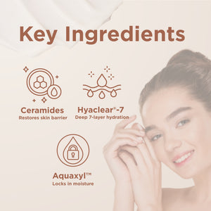 Day Gel Crème with Ceramide Complex, Hyaclear®-7 & Aquaxyl™ - 50 g