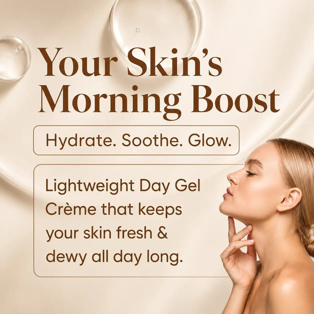 Day Gel Crème with Ceramide Complex, Hyaclear® - 7 & Aquaxyl™ - 50 g - nourish co