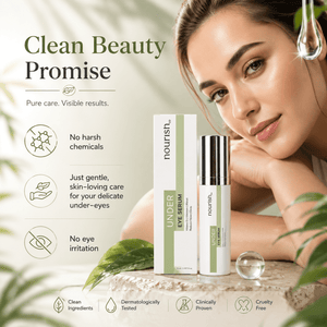 Under Eye Serum with Vitamin C, Niacinamide & Retinol – 15 ml - nourish co